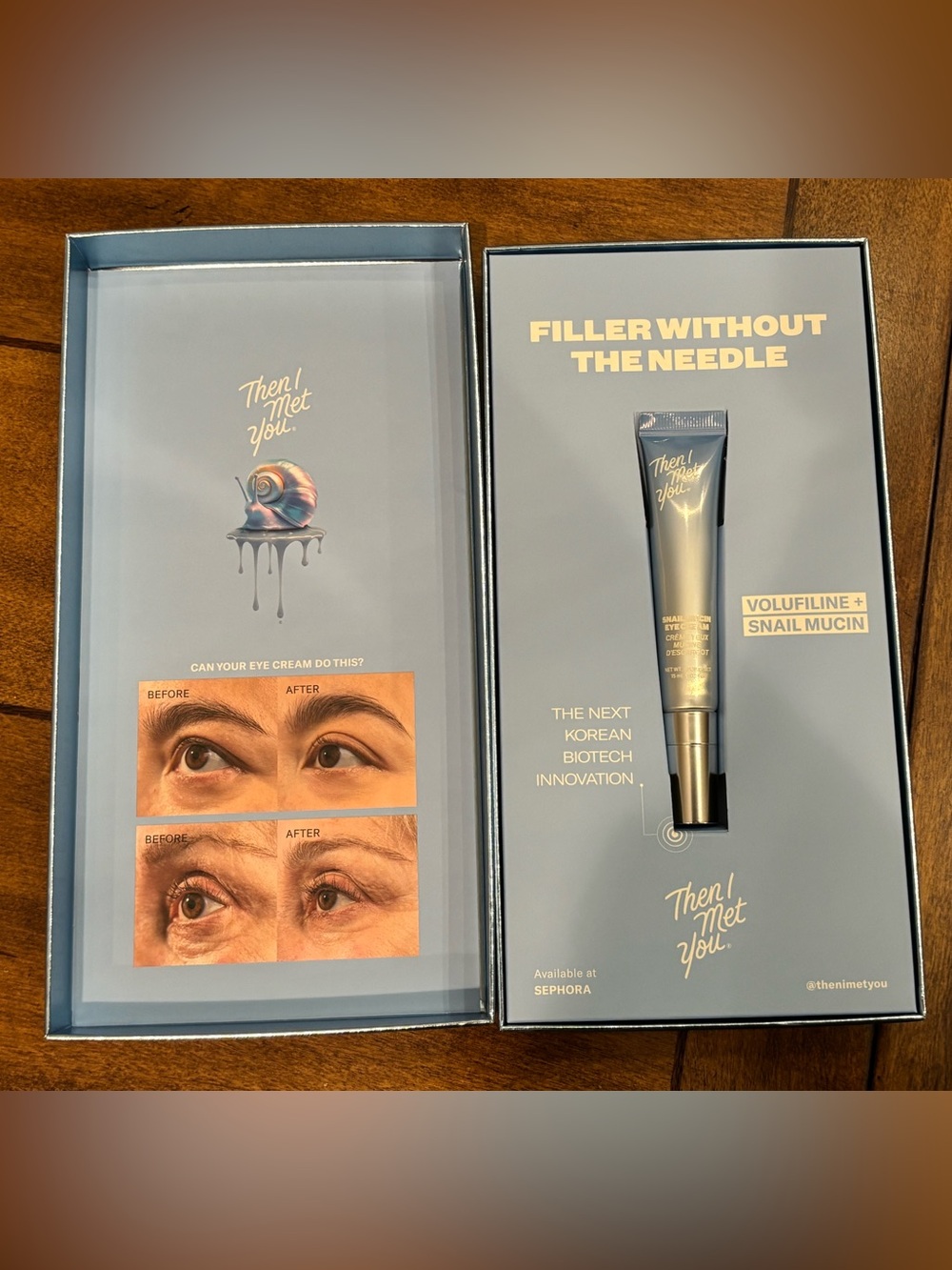 Then I Met You - Volufiline Snail Mucin Eye Cream